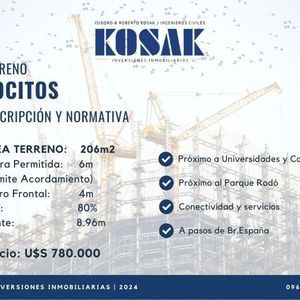Venta Terreno Corazón De Pocitos 