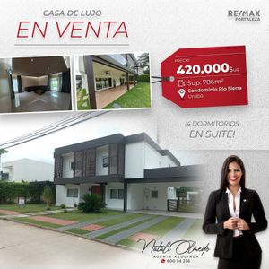 Casa En Venta Cond. Rio Sierra Urubó