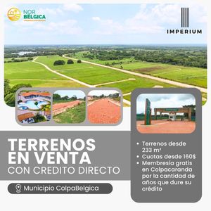 Terrenos En Venta Con Credito Directo – Norbelgica