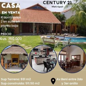 Expectacular Casa En Venta