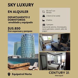 Departamento En Alquiler Amoblado Sky