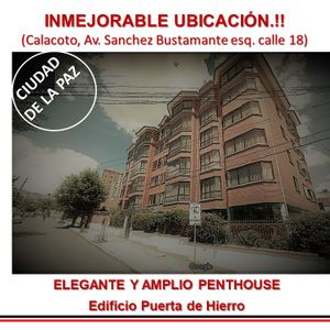 La Paz: Penthouse De 3 Dormitorios Y Terraza En Inmejorable Ubicación.!