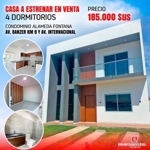 Casa A Estrenar De 4 Dormitorios En Venta - Zona Norte 