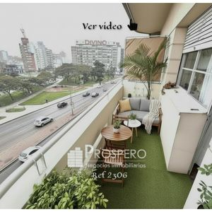 2306/p /2 Venta Apto 3dorm + Escritorio Tres Cruces Balcón