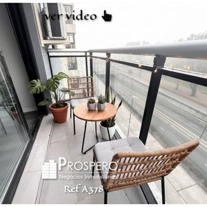 A378/1 Alquiler Apto 1 Dorm Tres Cruces C/balcon Bajos Gastos Comunes