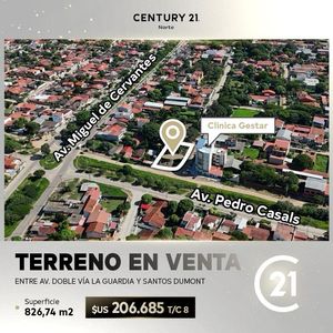 Terreno Sobre Avenida En Venta, 6to Santos D