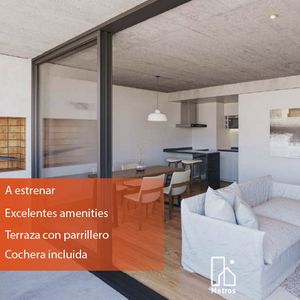 Venta Carrasco -2 Dormitorios-muy Soleado-parrillero-amplio-garaje Incluido