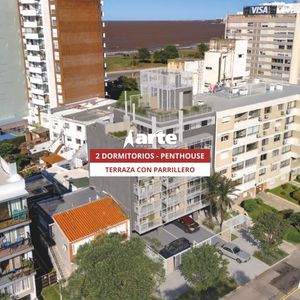 Venta De Apartamento Penthouse De 2 Dormitorios - 2 Baños En Malvin!