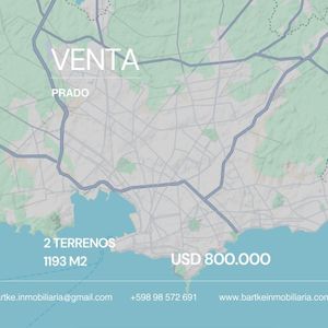 Venta Terreno En Prado - 1163 M2