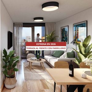 Venta De Apartamento De 1 Dormitorio En Increíble Punto De Punta Carretas Con Terraza Y Parrillero Propios!