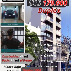 Estrena Nov. 2026 - Duplex 2 Dormitorios Cocina 2 Baños LIV/comedor Tza. C/parrillero