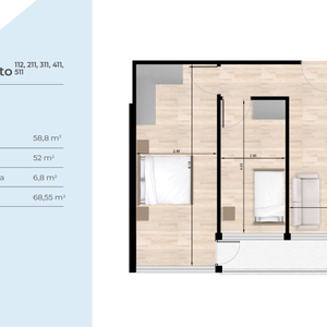Venta Tres Cruces Apartamento 2 Dormitorios. Dueño Vende Directo. A Pasos De Terminal 3 Cruces