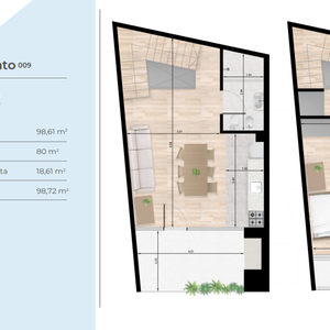 Venta Tres Cruces Apartamento Duplex 2 Dormitorios 2 Baños. Dueño Vende Directo. A Pasos De Terminal 3 Cruces