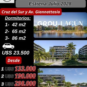 Lujo Y Serenidad En Lago Calcagno, Distrito Prat: Exclusivos Apartamentos De 1, 2 Y 3 Dormitorios Con Vistas Espectaculares.