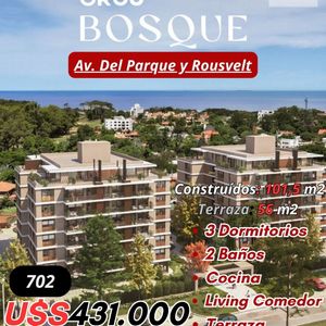 P. House - Av. Parque - Estrenas - 3 Dorm. 2 Baños 56 M2 Terrazas