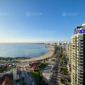 Venta Apartamento 3 Dormitorios, Piso Alto, Torre Tradicional En Punta Del Este