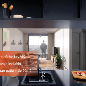 Venta Apartamento 1 Dormitorio Cordón - Gran Patio 20m2 - Ley Vis - Ubicación Excepcional - Garaje