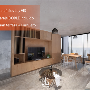 Venta Apartamento 3 Dormitorios Cordón - Gran Terraza Al Frente + Parrillero - Ley Vis - Piso Alto + 2 Garajes