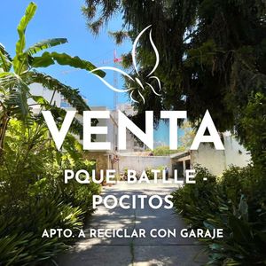 Majestuoso Apartamento En Venta A Reciclar En Pocitos/parque Batlle Con Garaje