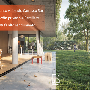Venta Carrasco Sur Apartamento 4 Dormitorios - Jardín Noroeste + Parrillero - Gran Living Comedor + Estufa - Seguridad
