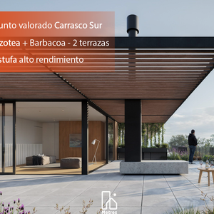 Venta Carrasco Sur Apartamento 4 Dormitorios - Azotea Barbacoa + Terraza Noroeste - Gran Living Comedor + Estufa - Seguridad