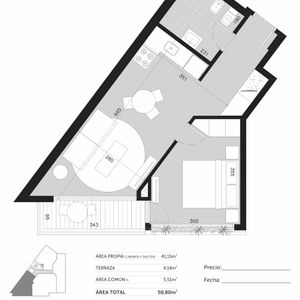 Venta Apartamento De 1 Dormitorio Con Terraza En La Blanqueada