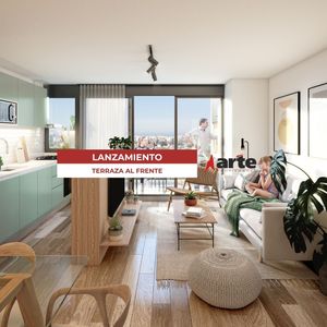 Venta De Apartamento De 1 Dormitorio Con Terraza Al Frente En La Blanqueada!