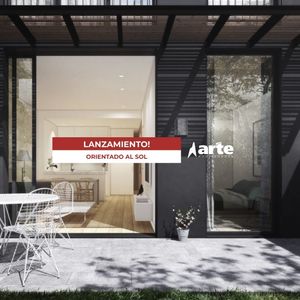 Venta De Apartamento De 1 Dormitorio Con 34m2 De Patio Al Sol En La Blanqueada