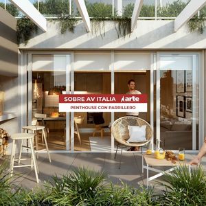 Venta De Apartamento Penthouse De 2 Dormitorios Con Parrillero En Parque Batlle