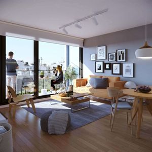 Venta Apartamento 1 Dormitorio Con Terraza, Piso 9 En Pocitos