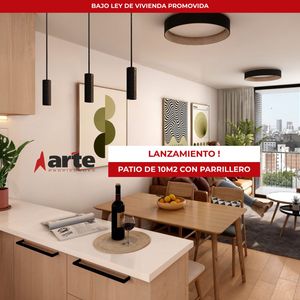 Venta De Apartamento Monoambiente Con Patio En Cordón!