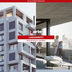 Venta De Apartamento De 1 Dormitorio Con 31m2 De Terraza En Cordón Sur