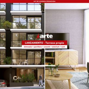 Venta De Apartamento De 1 Dormitorio En Barrio Sur Con Terraza Y Amplio Dormitorio