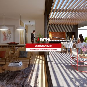 Venta De Apartamento Penthouse Con 70m2 De Terraza Con Parrillero