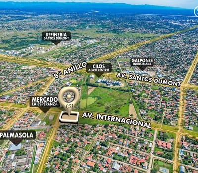 Terreno En Venta Zona Sur 8vo Anillo Av. Internacional 