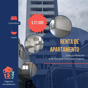 Apartamento De 1 Dormitorio ¡¡¡a Estrenar!!! 8 De Octubre Y Batlle Y Ordóñez. Hasta El 31 De Marzo, ¡¡¡bonificado!!!