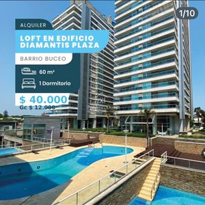 Loft De Lujo En Alquiler: 1 Dormitorio, 2 Baños , Garage  Y Box En Diamantis Plaza