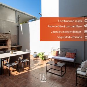 Venta Apartamento 3 Dormitorios Malvin - Gran Patio 58m2 + Parrillero - 2 Garajes Indep. - Constr. Sólida