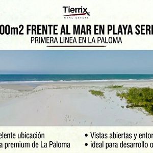 Exclusivo Terreno De 6000 M² Frente Al Mar En Playa Serena, La Paloma
