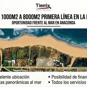 Lotes Frente Al Mar En Playa Anaconda Desde 1000 M² Hasta 8000 M²