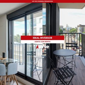 Venta De Apartamento De 1 Dormitorio Con Terraza Al Frente En Aguada!