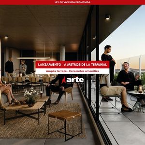 Venta De Apartamento Monoambiente Con Terraza Amplia En Tres Cruces
