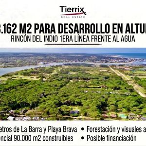 33.162 M² Frente Al Agua Para Desarrollo En Altura | Rincón Del Indio