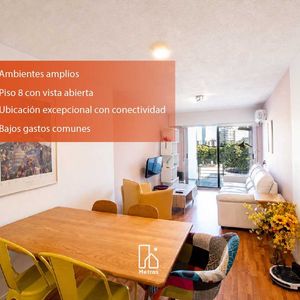 Alquiler Apartamento Pocitos 1 Dormitorio -ambientes Amplios - Piso 8 - Terraza + Garaje - Servicios A Metros