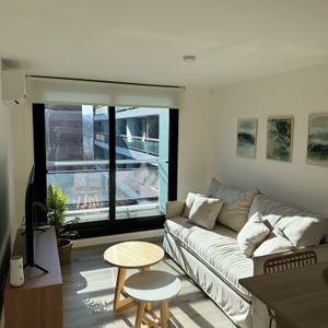 Luminoso Apto 1dorm. Amoblado Y Equipado Con Gusto Y Diseño