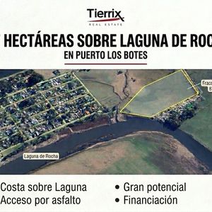 8,7 Hectáreas Sobre Laguna De Rocha En Puerto Los Botes