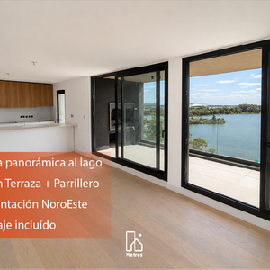 Venta Apartamento Con Vista Al Lago Parque Miramar 2 Dormitorios - Terraza + Parrillero - Garaje Incluído