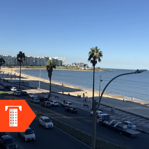 Alquiler Apartamento 1 Dormitorio Pocitos Frente Al Mar - Rh-10560