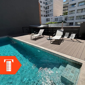 Alquiler Apartamento 1 Dormitorio Pocitos Con Garage Harbor Bay - Rh-8385