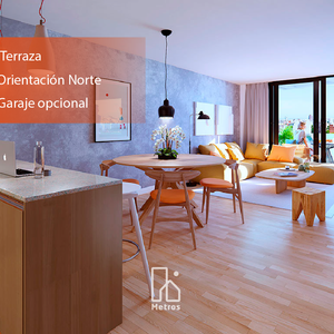 Venta Apartamento Pocitos 1 Dormitorio - Terraza - Orientación Norte - Amenities - Inversión/vivienda